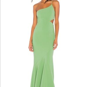 XRevolve Fina Gown in Juniper LIKELY dress